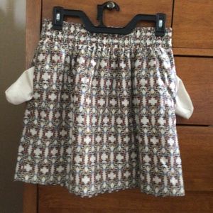 Club Monaco silk skirt
